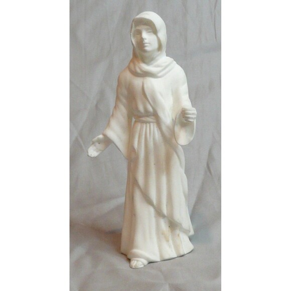 Lenox White Bisque Nativity Limited Edition Standing Camel + Trainer Bone 1991 - Picture 8 of 16